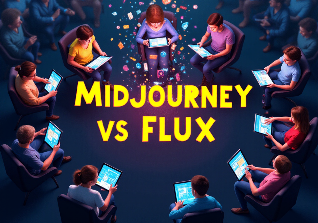 midjourney vs flux